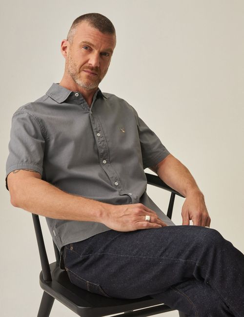 Camisa Manga Corta Para Hombre