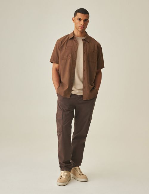 Camisa Manga Corta Para Hombre