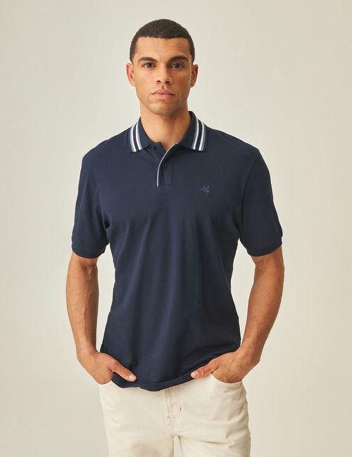 Camiseta Polo Regular Fit Para Hombre