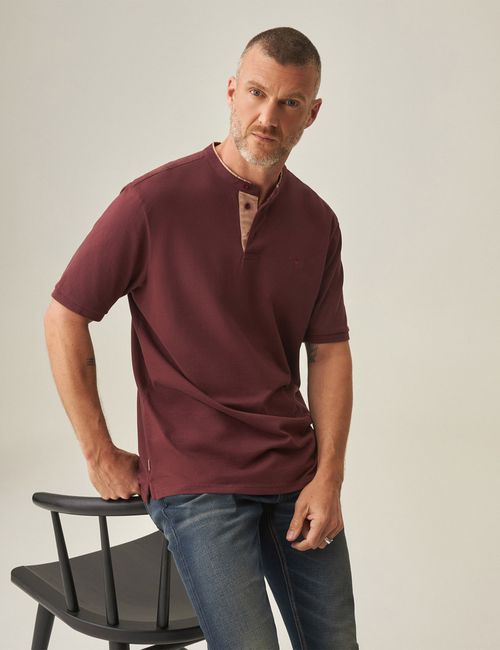 Camiseta Polo Cuello Neru Para Hombre