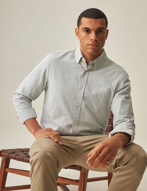 Camisa Manga Larga Para Hombre