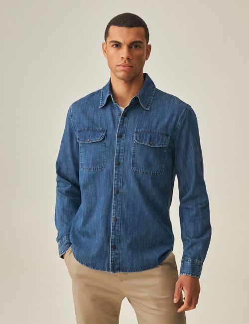 Camisa Manga Larga Para Hombre