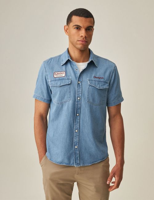 Camisa Manga Corta Para Hombre
