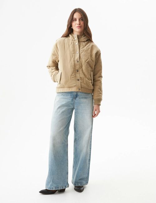 Chaqueta Acolchonada Para Mujer