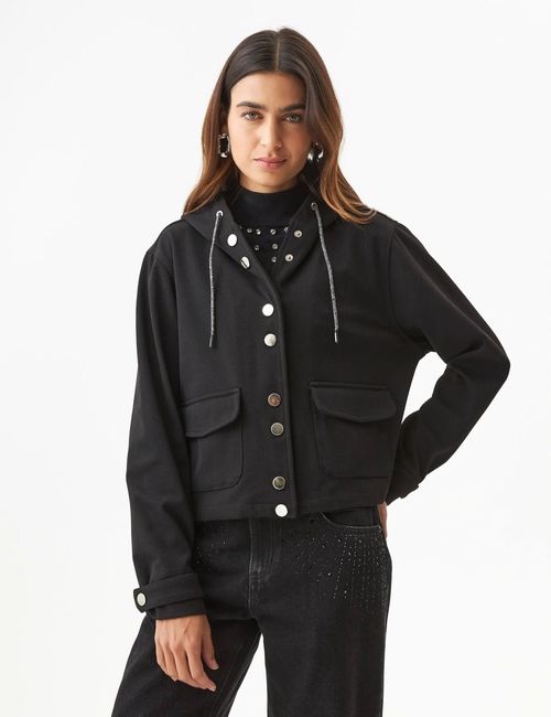 Chaqueta Silueta Recta Para Mujer