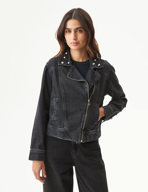 Chaqueta Denim Para Mujer