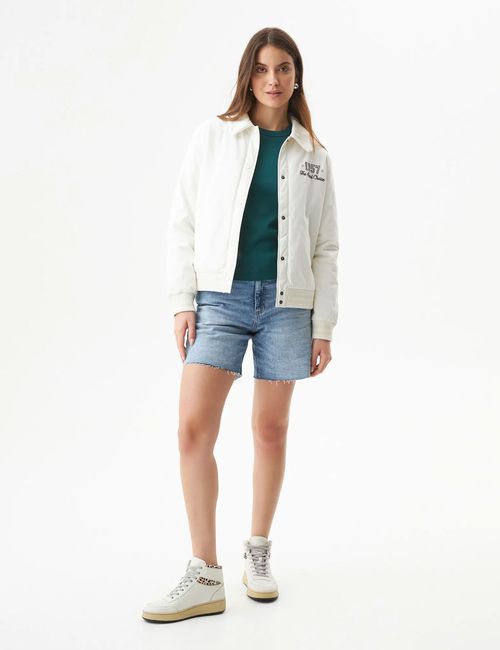 Chaqueta Bomber Para Mujer