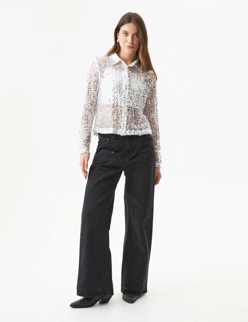 Camisa Manga Larga Para Mujer