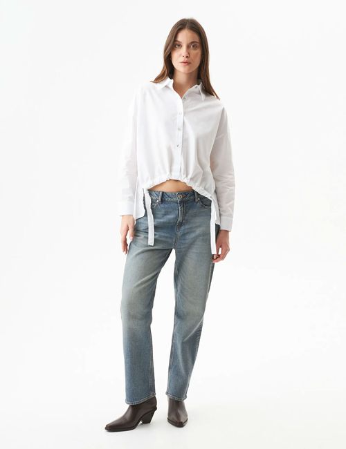 Camisa Manga Larga Para Mujer