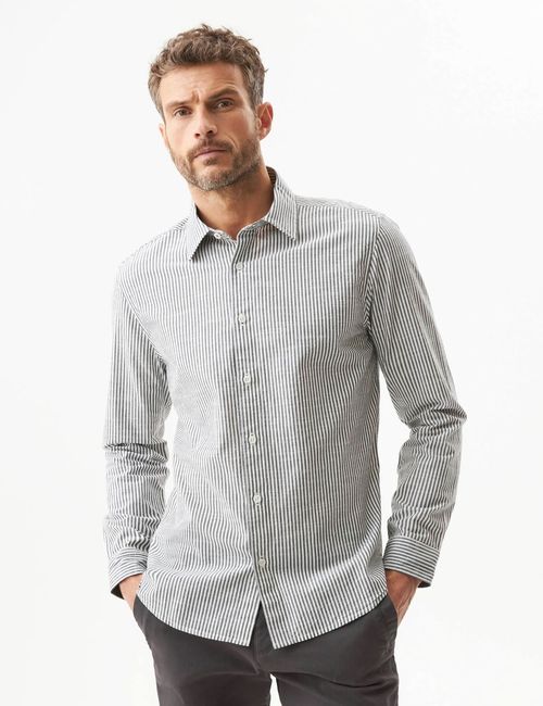 Camisa Manga Larga Para Hombre