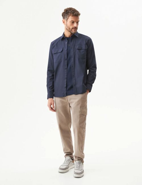 Camisa Manga Larga Para Hombre
