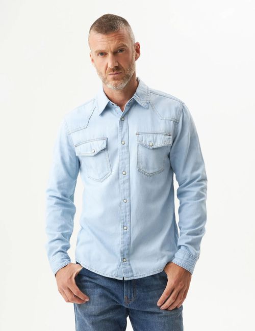 Camisa Manga Larga Para Hombre