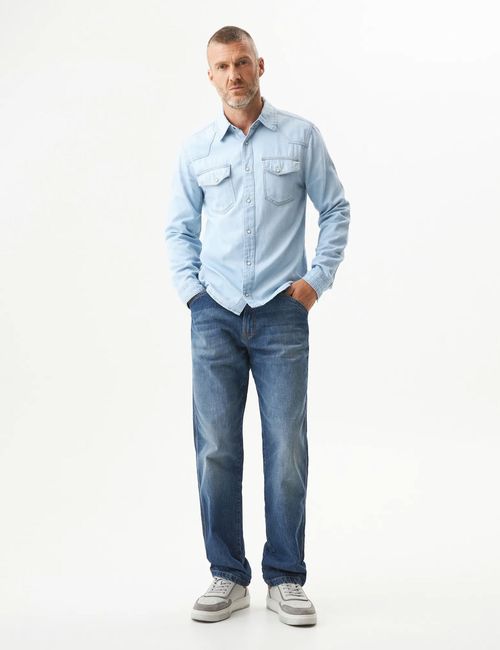 Camisa Manga Larga Para Hombre