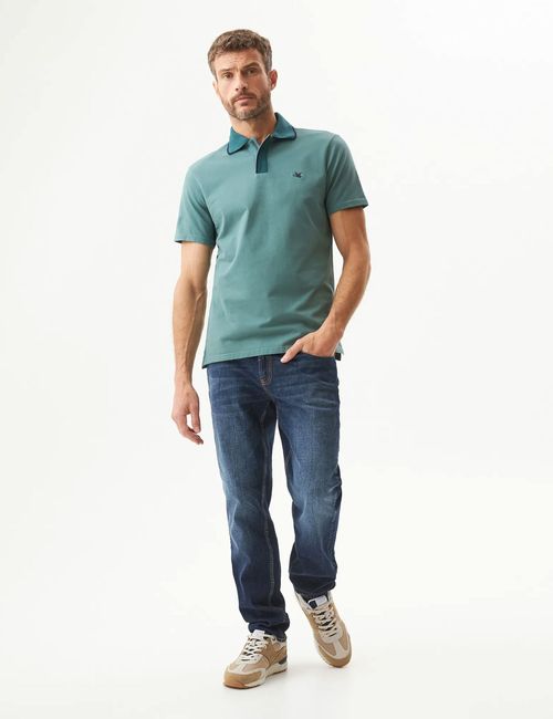 Camiseta Polo Manga Corta Para Hombre