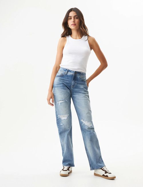 Jean Tiro Alto Cosmo Para Mujer