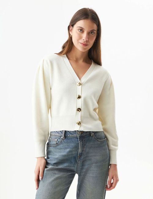 Cardigan Tejida Para Mujer