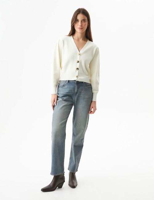 Cardigan Tejida Para Mujer