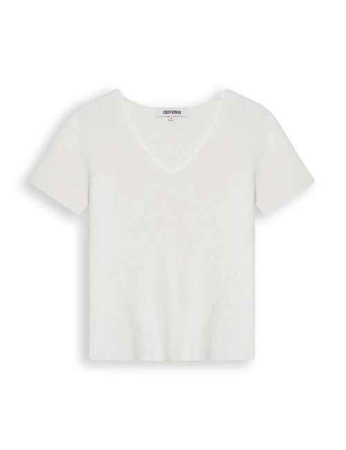 Blusa Tipo Top Tejida Para Mujer