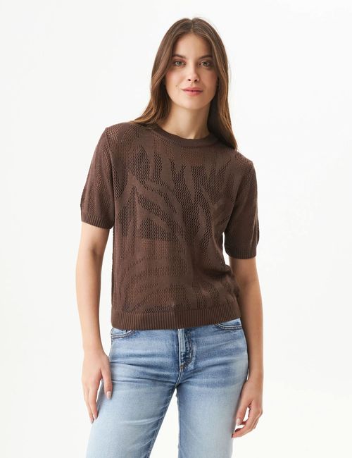 Camiseta Tejida Para Mujer
