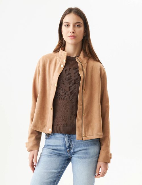 Chaqueta Silueta Recta Para Mujer