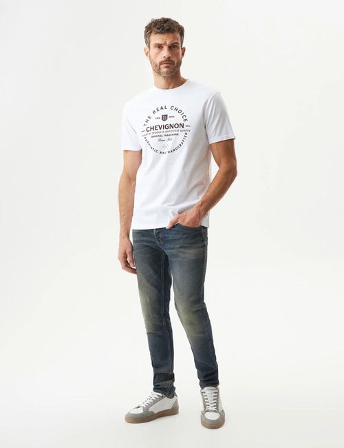 Camiseta Slim Fit Para Hombre