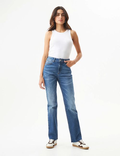 Jean Super High Rise Cosmo Para Mujer
