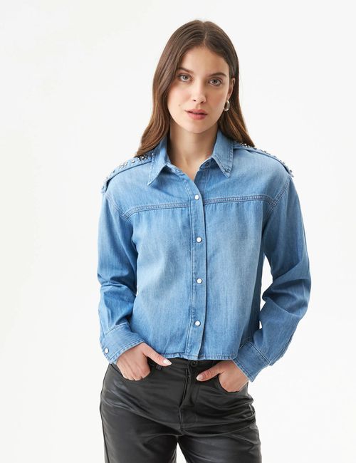 Camisa Manga Larga Para Mujer