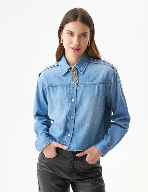 Camisa Manga Larga Para Mujer