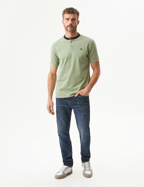 Camiseta Polo Slim Fit Para Hombre