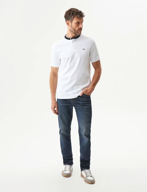 Camiseta Polo Slim Fit Para Hombre