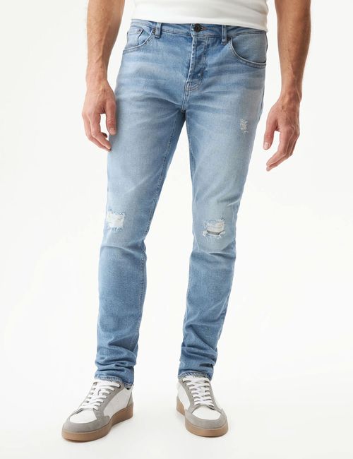 Jean Skinny Rider Para Hombre