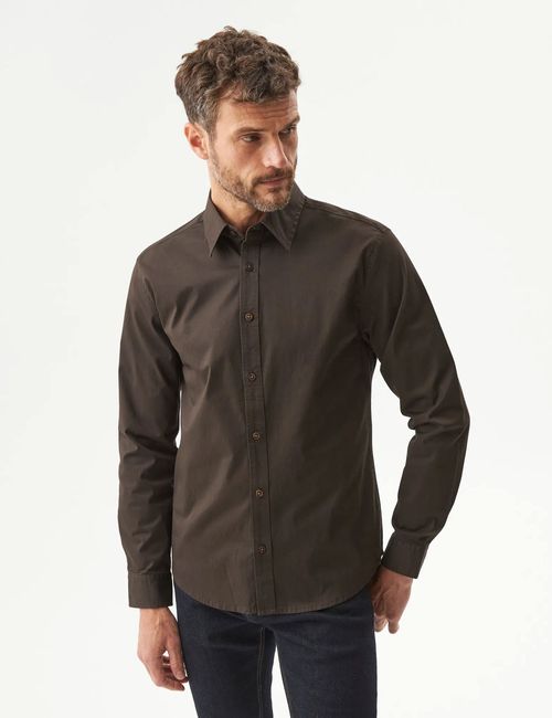 Camisa Manga Larga Para Hombre
