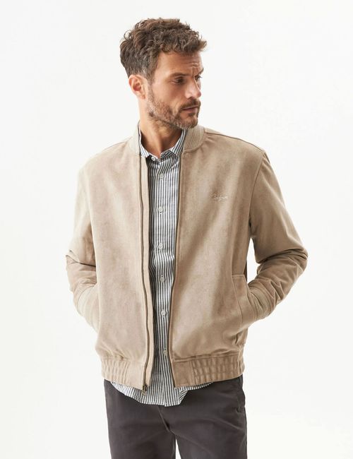 Chaqueta Bomber Para Hombre