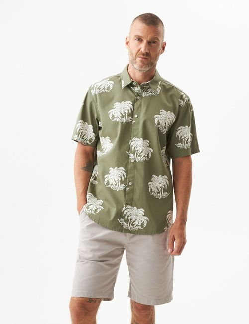 Camisa Manga Corta Para Hombre