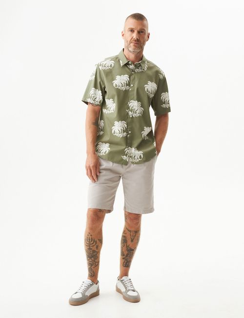 Camisa Manga Corta Para Hombre