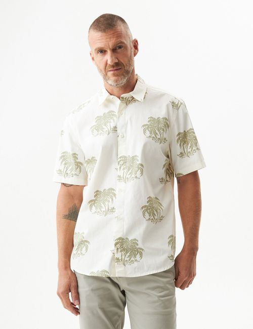 Camisa Manga Corta Para Hombre
