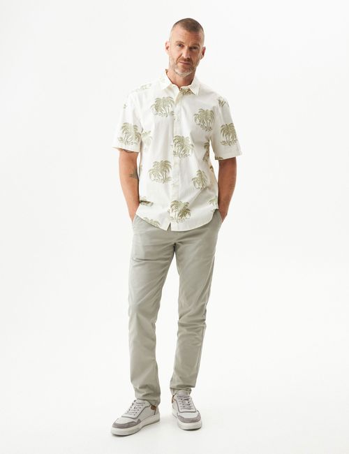 Camisa Manga Corta Para Hombre