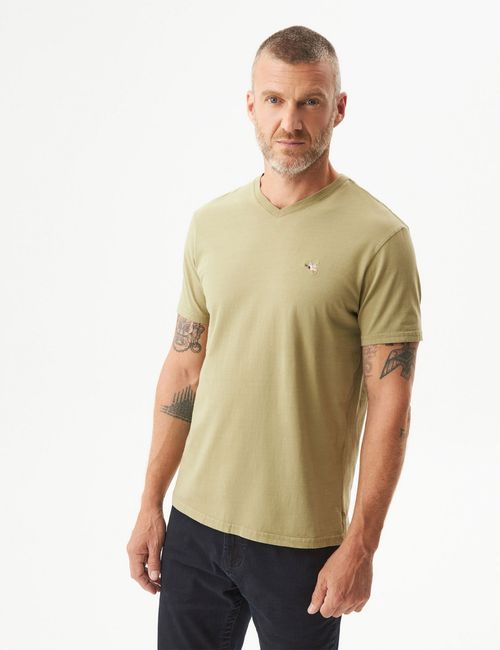 Camiseta Slim Fit Para Hombre