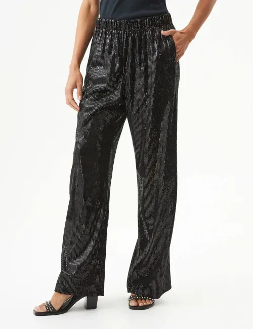 Pantalon De Lentejuelas  Para Mujer