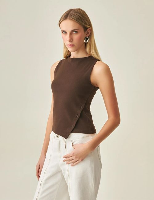 Camiseta Slim Fit Para Mujer