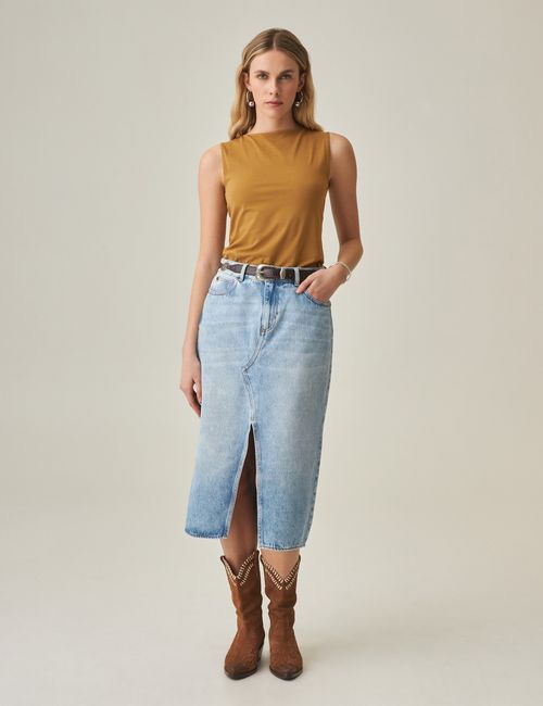 Camiseta Slim Fit Para Mujer