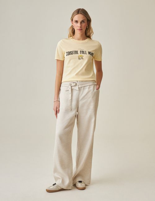 Camiseta Relaxed Fit Para Mujer