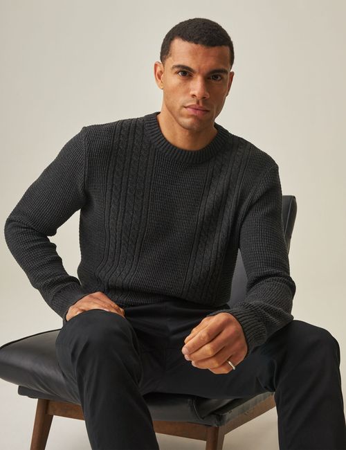 Sueter Relaxed Fit Para Hombre