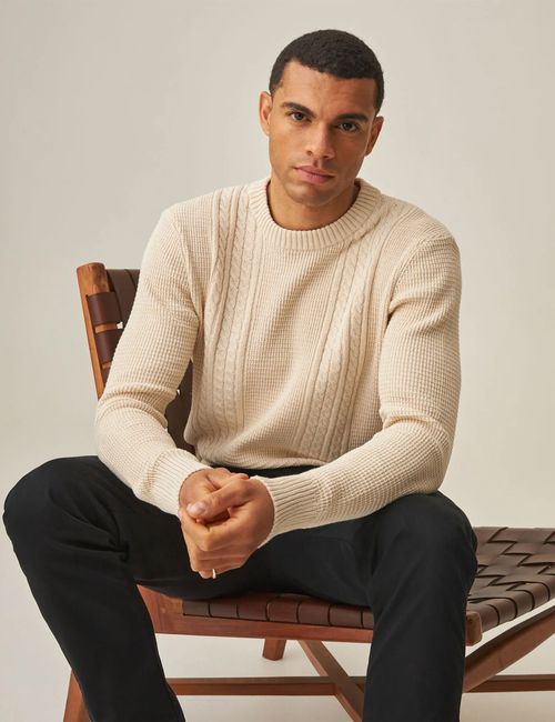Sueter Relaxed Fit Para Hombre