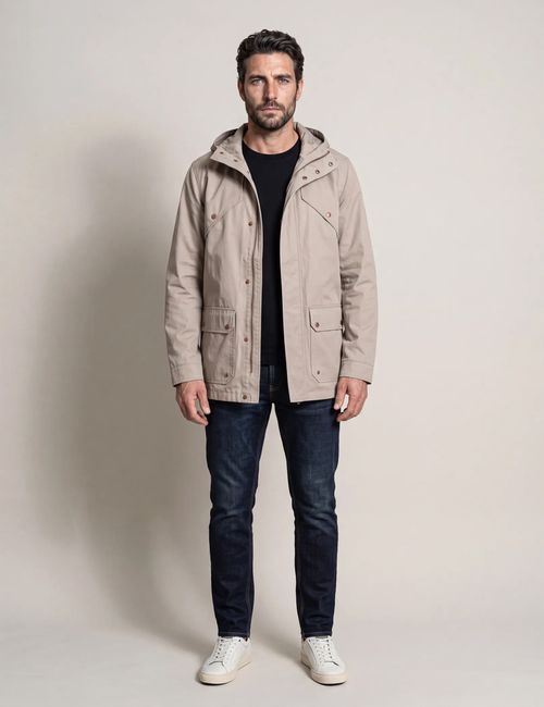 Chaqueta Regular Fit Para Hombre