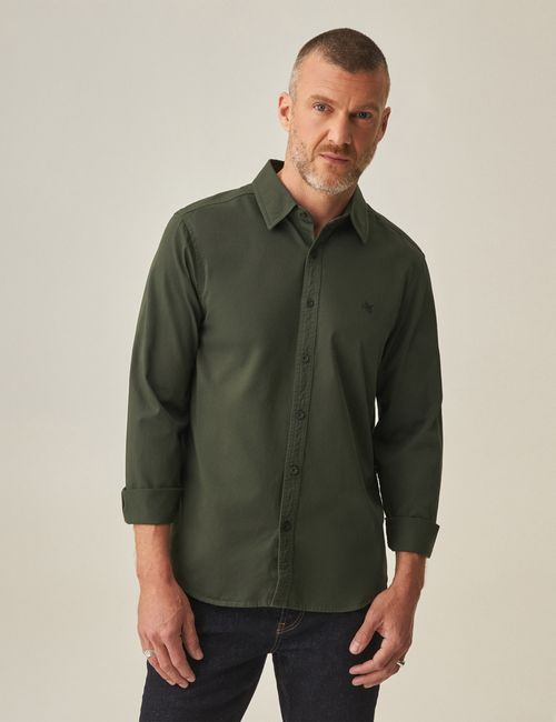 Camisa Regular Fit Para Hombre