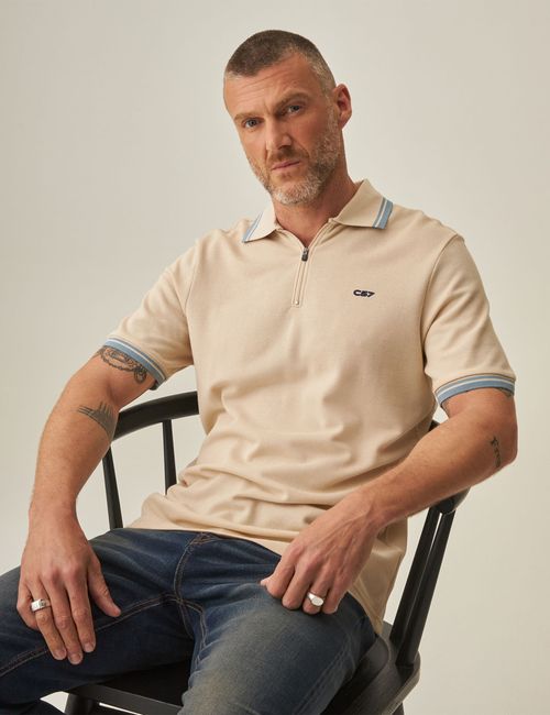 Camiseta Polo Slim Fit Para Hombre