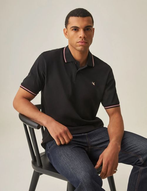 Camiseta Polo Regular Fit Para Hombre