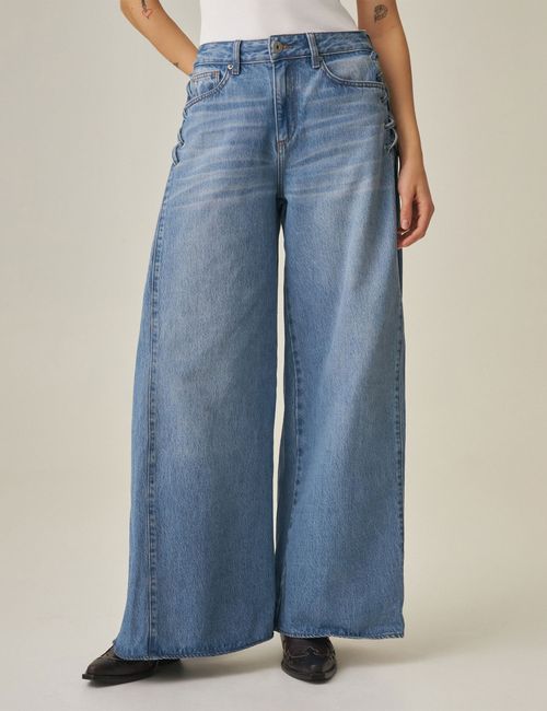 Jean Wide Leg Para Mujer