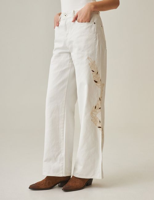 Jean Wide Leg Para Mujer